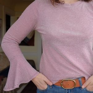 *SALE* {Anthropologie} Bell-sleeve Shirt